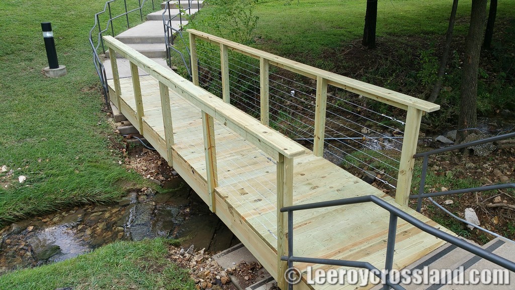 Wood Bridge At Washington Regional 