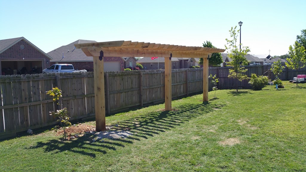Back your Pergola