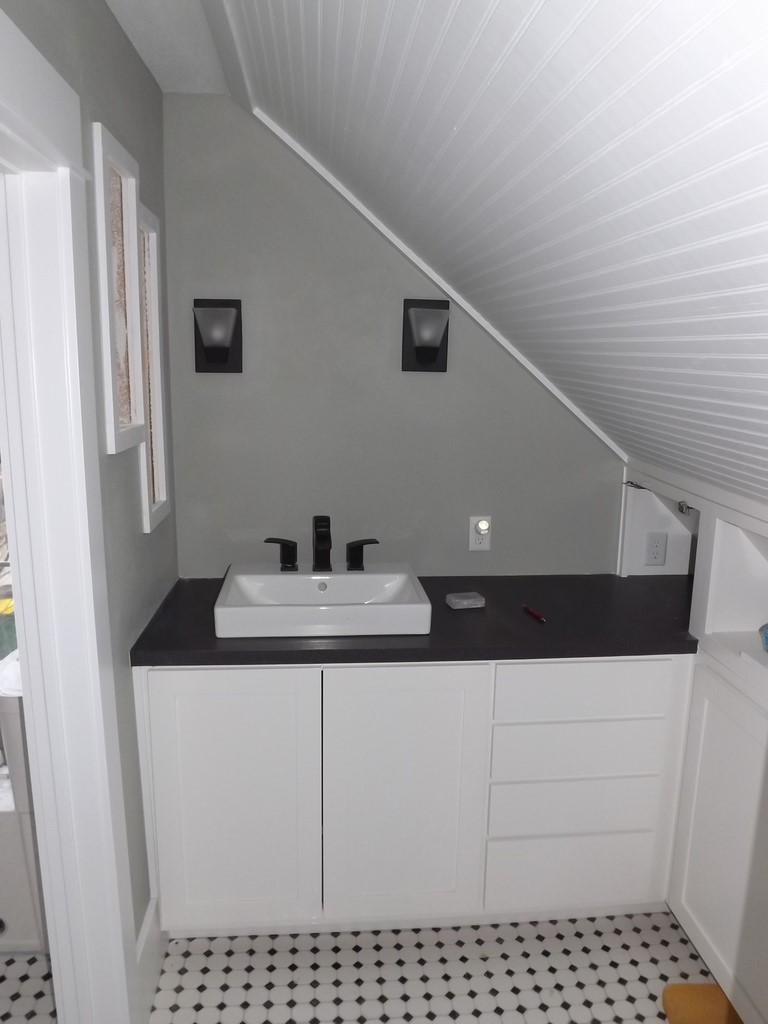 Bathroom remodel job Fayetteville