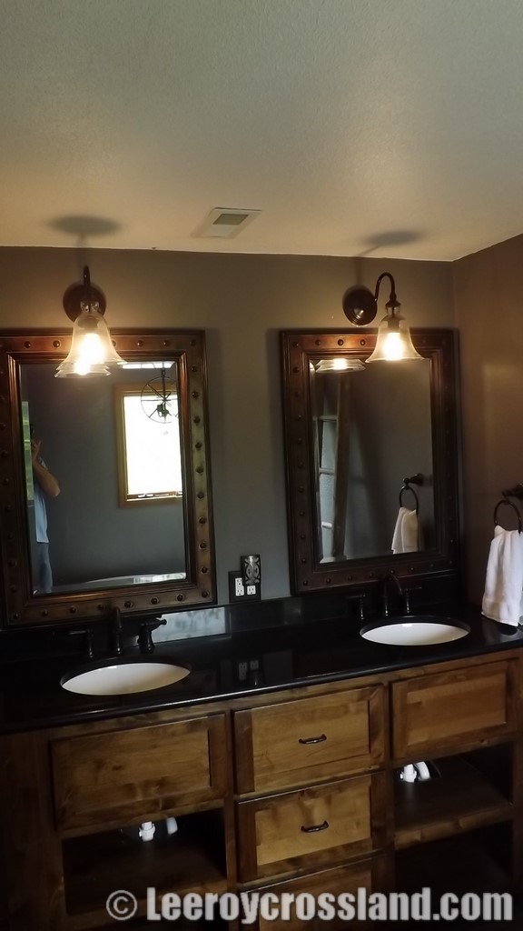 Bathroom sinks his and her 