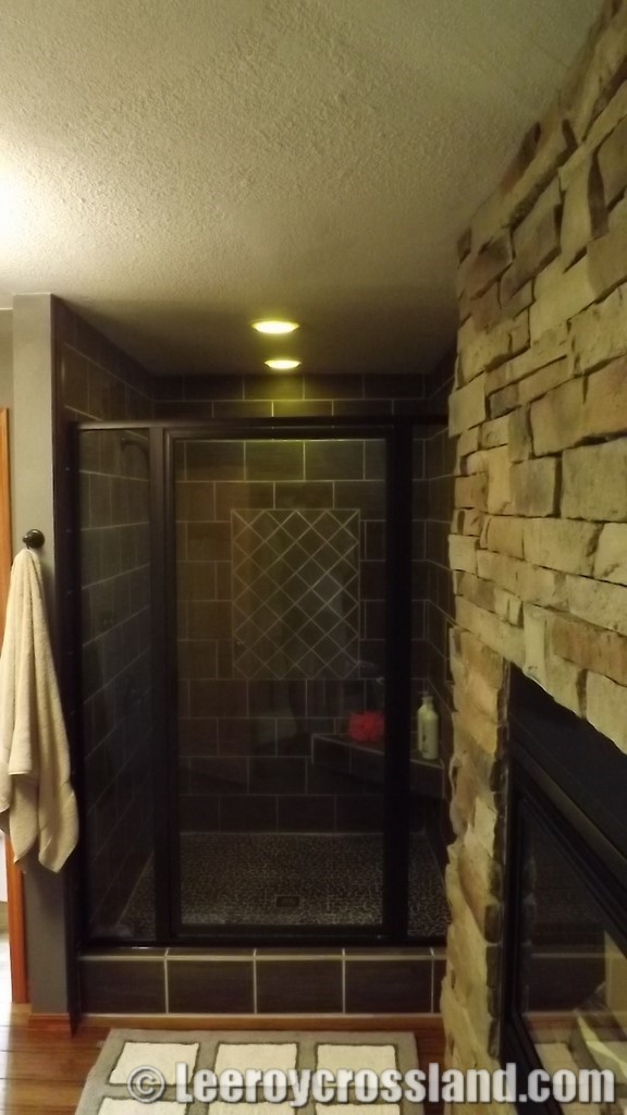 Custom 5 foot shower bathroom