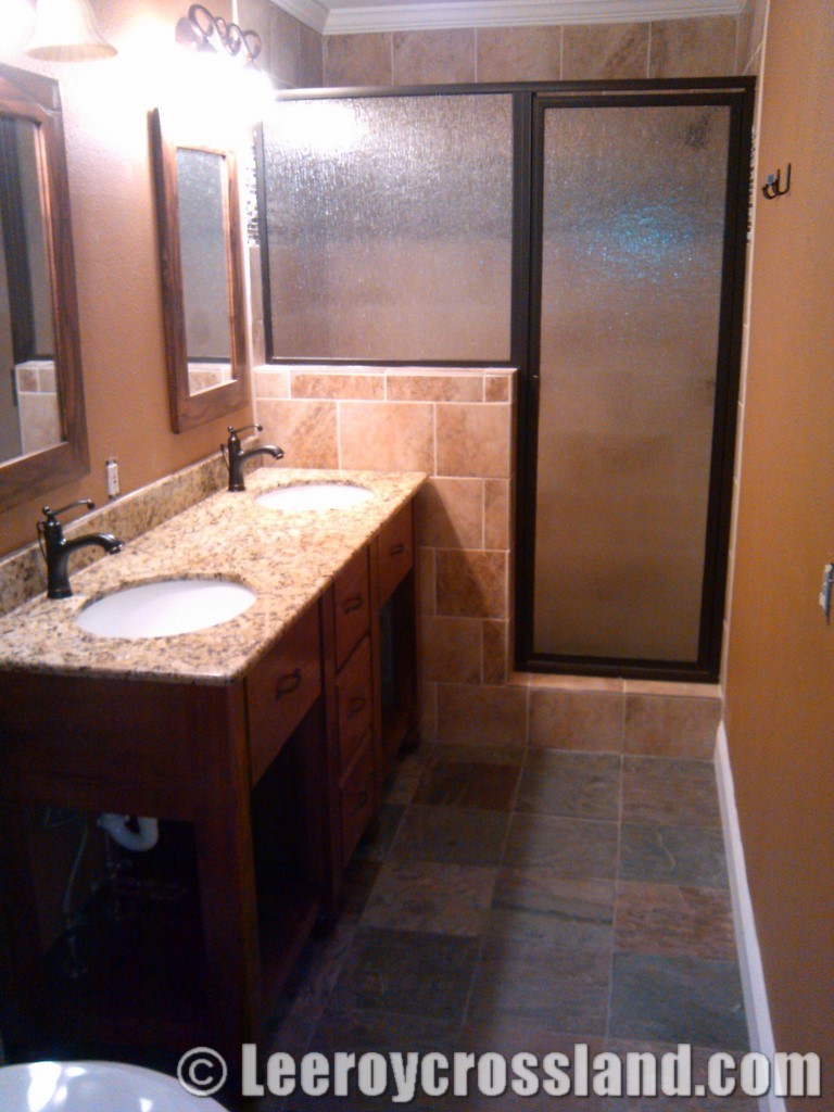 Custom bathroom remodel fayetteville arkansas