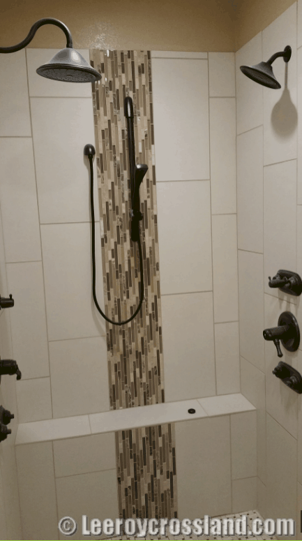 Master Bathroom shower remodel Fayetteville arkansas