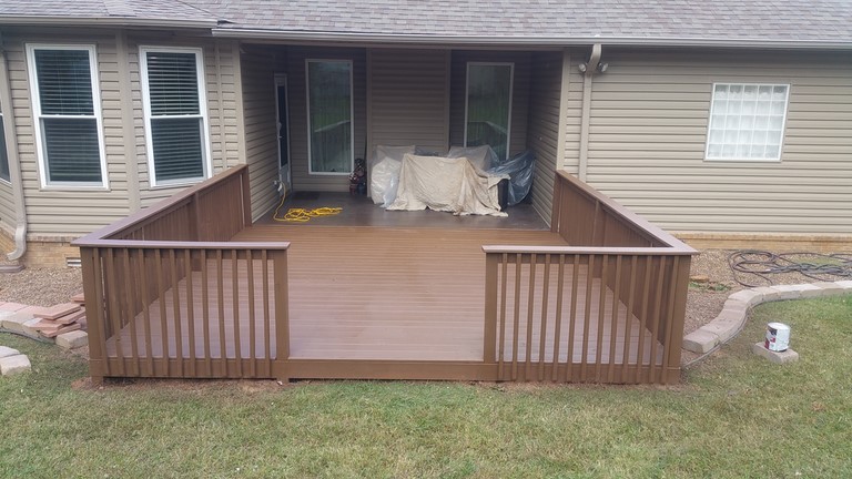 Solid Toner Deck Staining